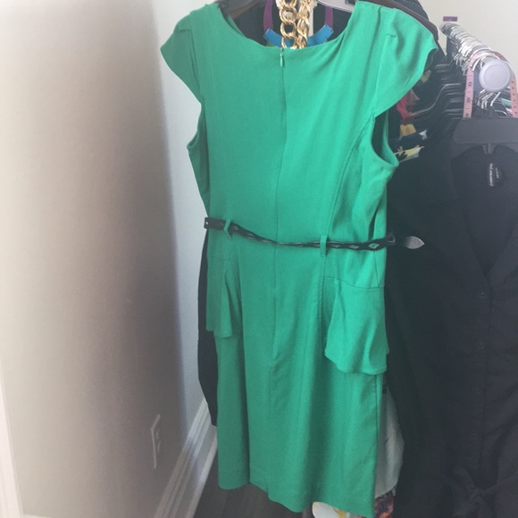 XOXO Juniors' Belted Peplum Dress - Picture 4 of 6